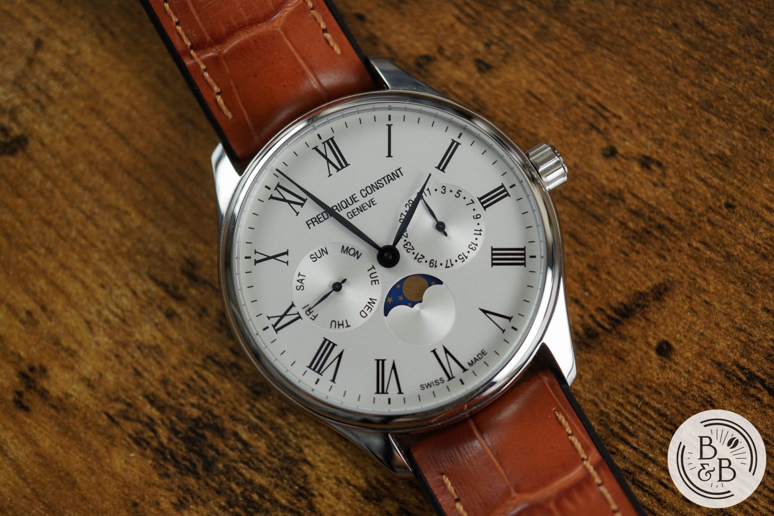 Frederique Constant Classics Moonphase Quartz – Beans & Bezels