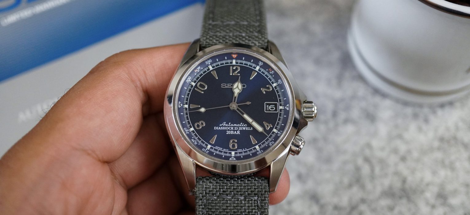 Seiko Alpinist Blue Dial SPB089 LE Review - Watch Clicker