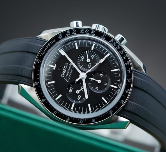 Omega Speedmaster Professional & Delugs CTS Rubber Strap